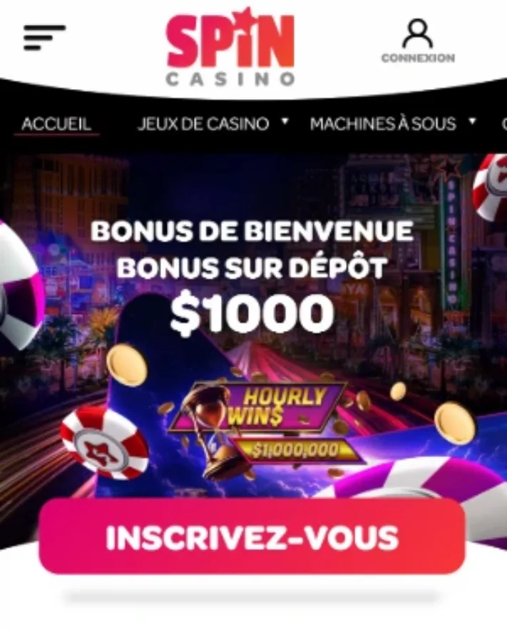 Bonus de casino Spin