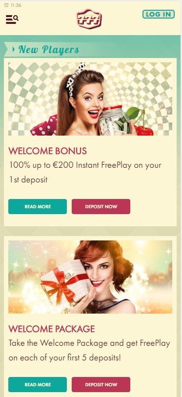 Promotions 777 Casino