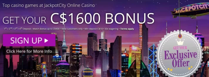 Jackpot City Bonus de bienvenue-min