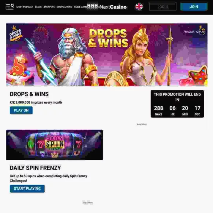 promotions du prochain casino