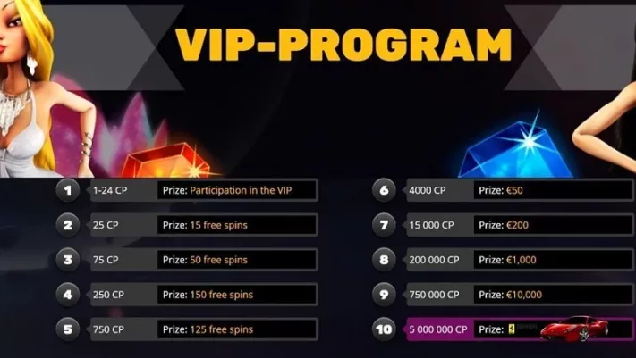 Playamo VIP program