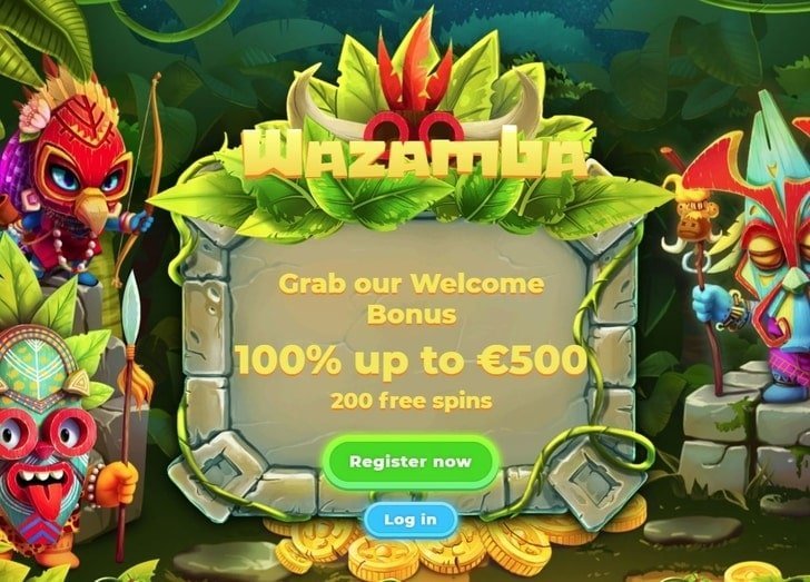Wazamba Casino - A peek at the Welcome Bonus Screenshot-min