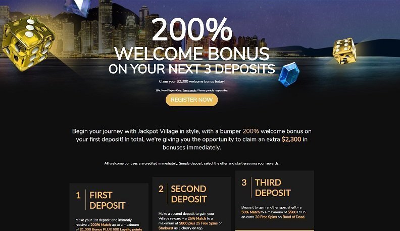 Promotions and bonuses tailored for Jackpot Village players.