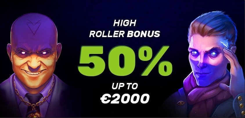 Screenshot showcasing Betamo's high roller bonus.