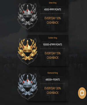 Kingdom Casino VIP program
