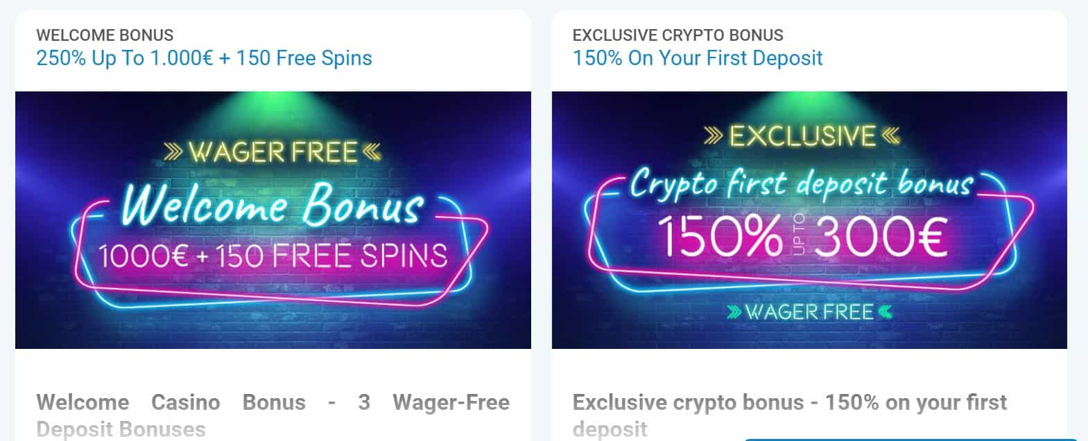 vegaz casino bonuses-min