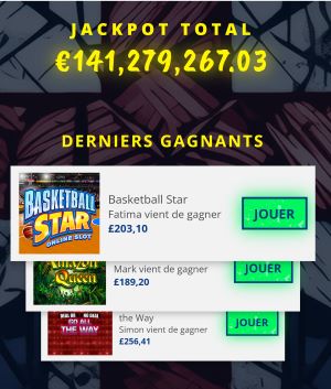 Jackpot du casino Barz