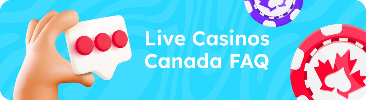 Live Casinos Canada FAQs - Desktop Advertisement in English