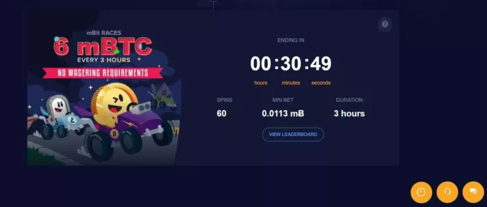 cours de mbit casino