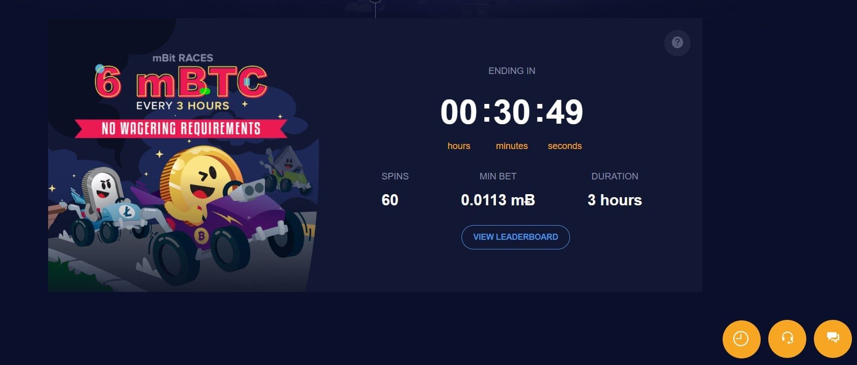 cours de mbit casino