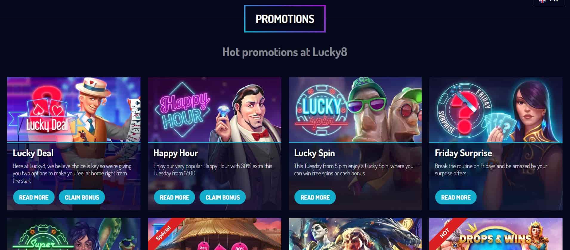 Lucky8 Casino Review