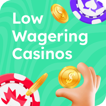 Low wagering Casinos WEB Image