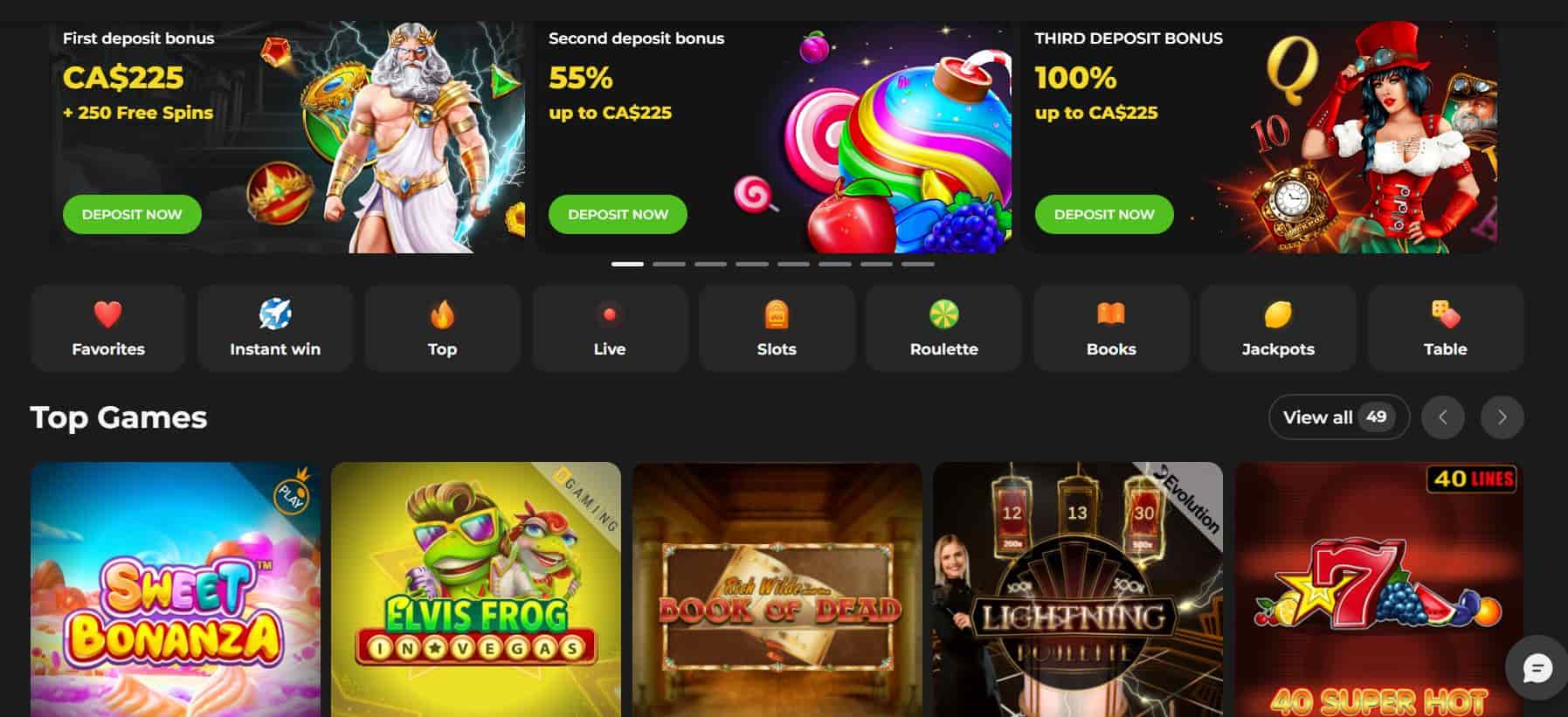 betonred casino bonuses