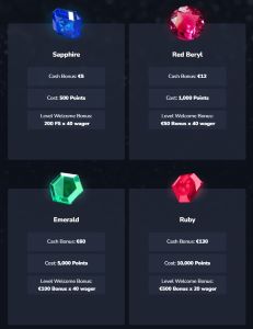 LuckyWins casino vip