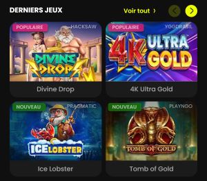 Bluffbet machines à sous