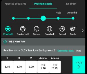 Bluffbet paris sportifs