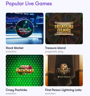 Space Casino Live Casino