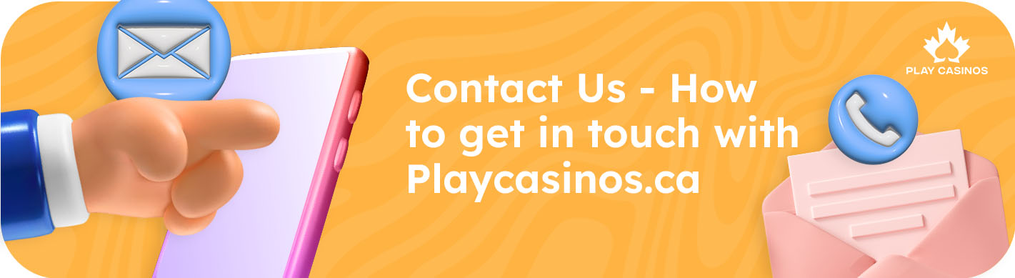 Contact PlayCasinos Contact PlayCasinos