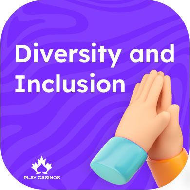 Visual Representation of Diversity and Inclusion at PlayCasinos
