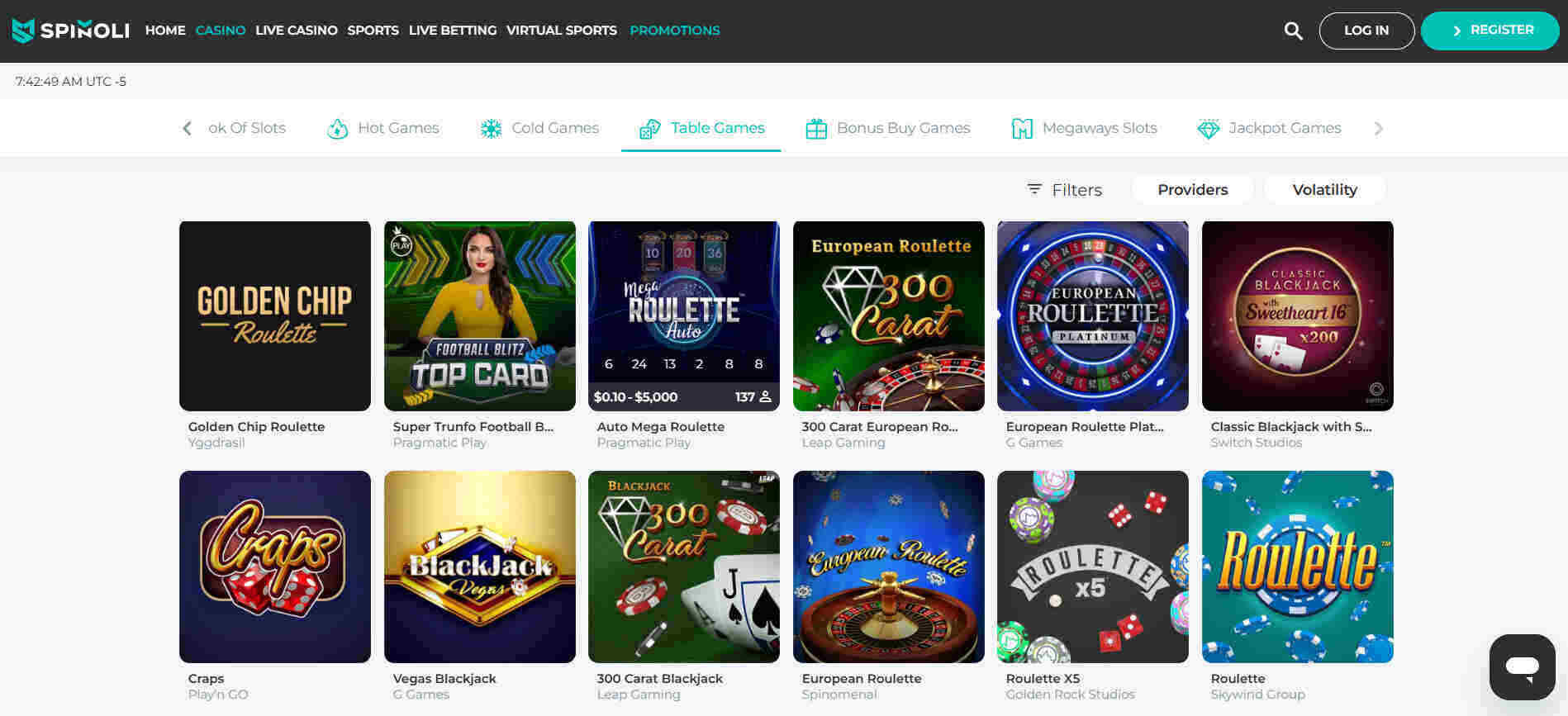 Game Selection